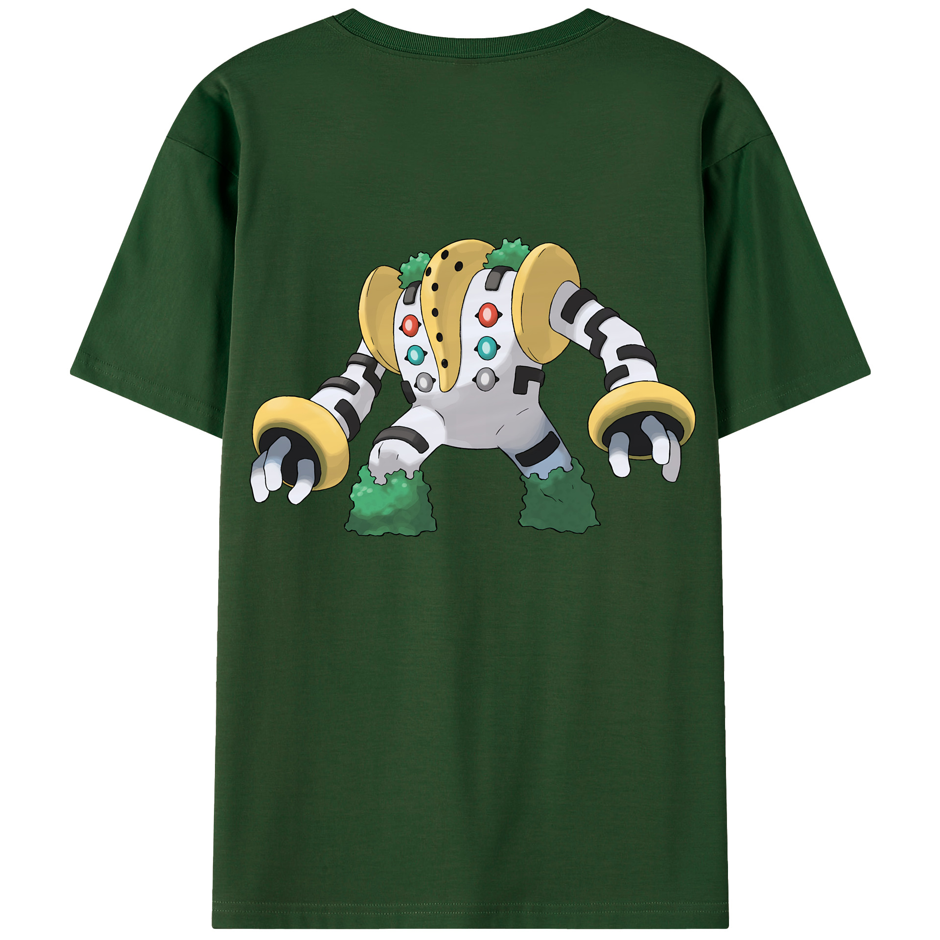 （画像用） ポケットモンスター Pokémon 綿100％半袖Tシャツ（背面プリント）